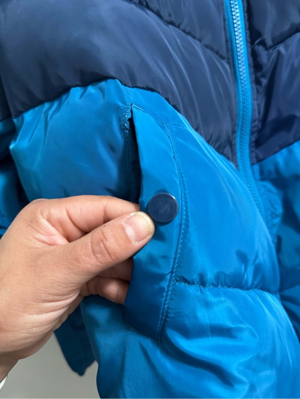 Sundance Retro Color Block Greer Mountain Puffer Jacket Size Large - Picture 5 of 16
